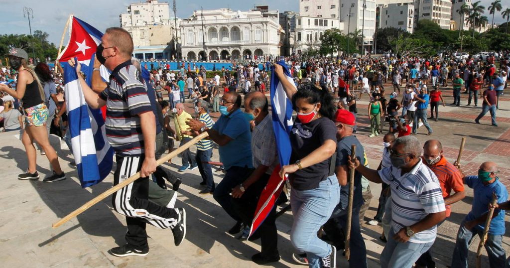 manifestaciones 11 de julio en Cuba